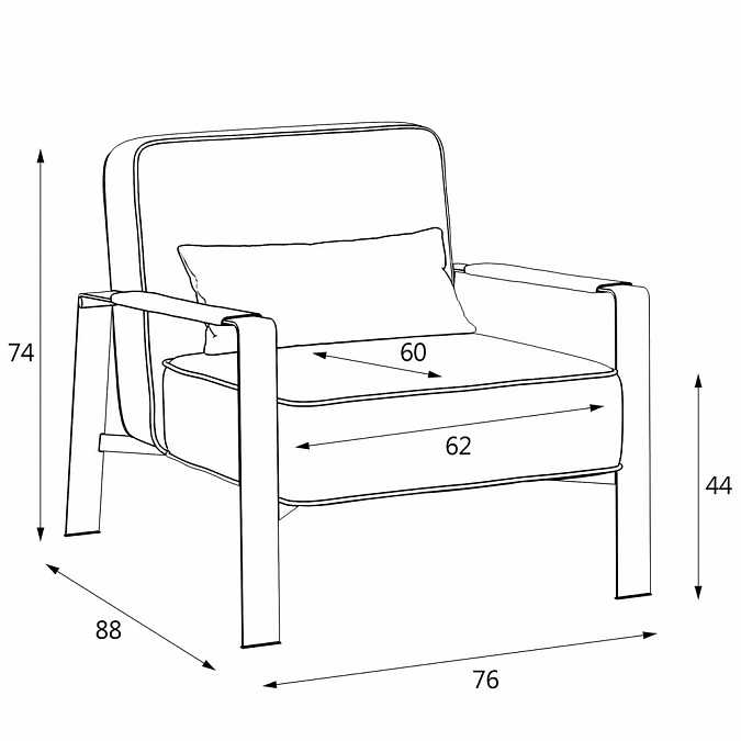 Кресло Primo M23K beige