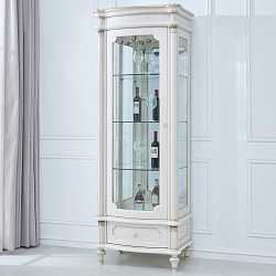 Витрина 1-дверная Astoria White 8305C6101 левая