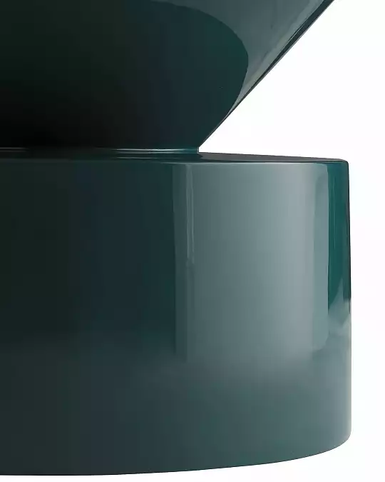 купить изумрудный приставной столик "сигет"