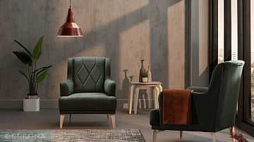 Кресло Palermo cream