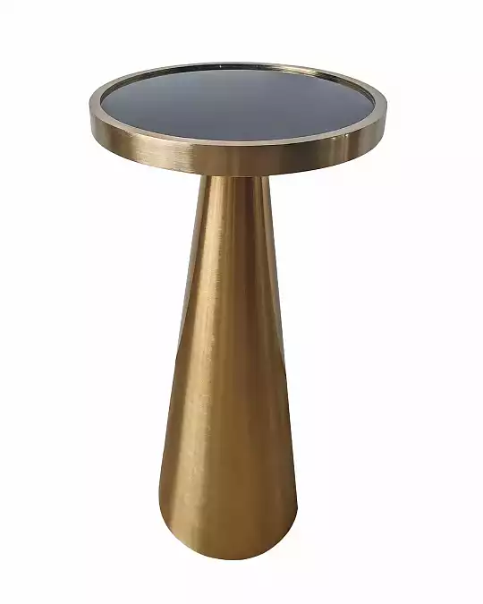 купить золотой приставной столик "ридж"