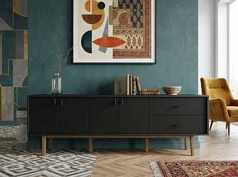 Комод Emerson EM04 black