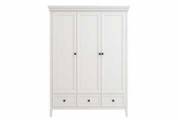 Шкаф 3-дверный Tesoro White