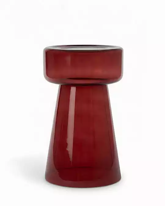 купить бордовый приставной столик "флумс" малый