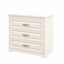 Комод Марсель крем 3 ящика