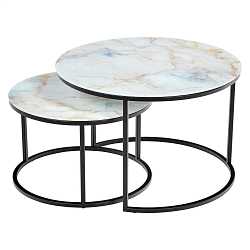Набор кофейных столиков Tango мрамор