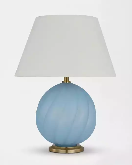 купить голубая настольная лампа "таллис"