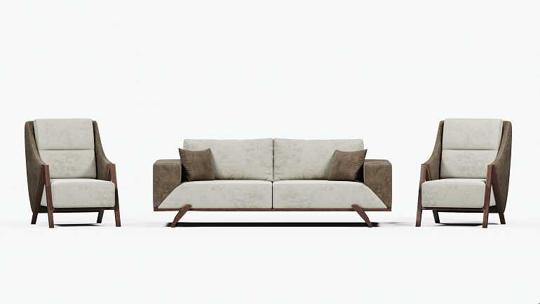 Трехместный диван "Ирис"