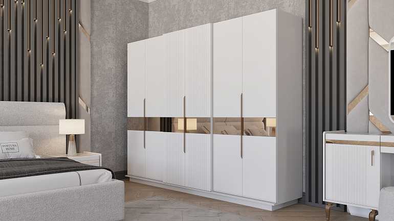 Шкаф шестидверный "Изабель"