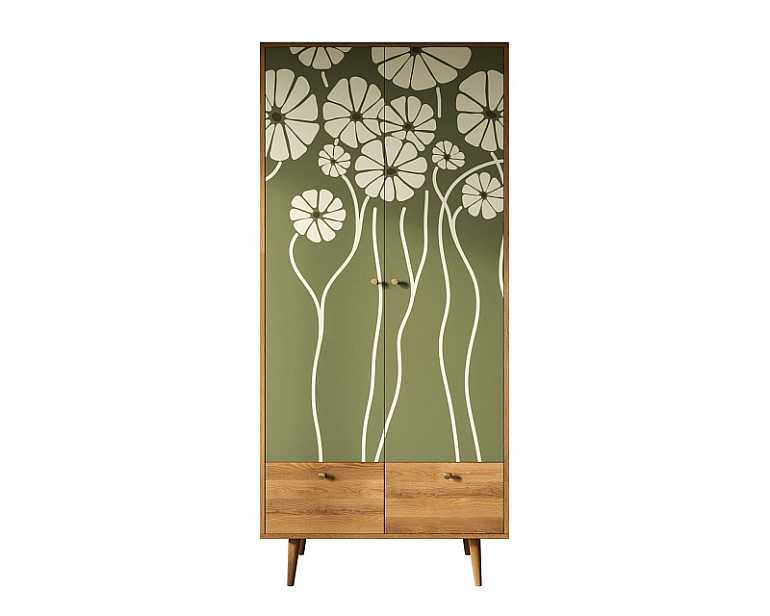 купить шкаф двухстворчатый "berber" (53 принт)