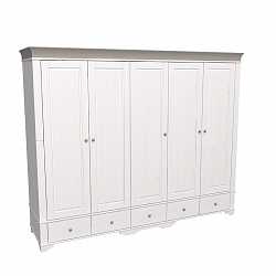 Шкаф 5-дверный Бейли антрацит 88045