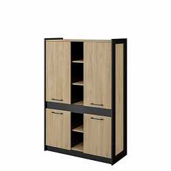 Шкаф комбинированный Стенли 2-дверный