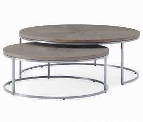 Комплект журнальных столиков "Фитц" gray