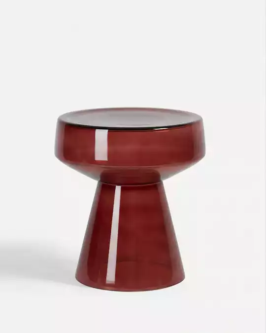 купить бордовый приставной столик "флумс"