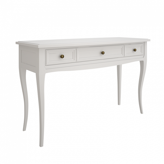 Консоль Majessa White 3 ящика
