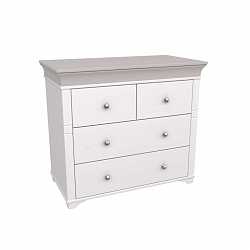 Комод Бейли антрацит 4 ящика