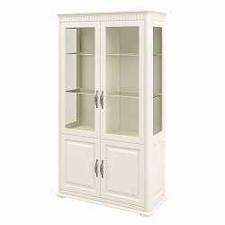 Витрина Марсель крем 2-дверная