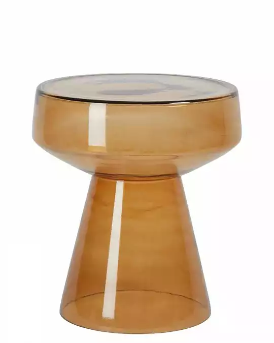 купить охровый приставной столик "флумс"