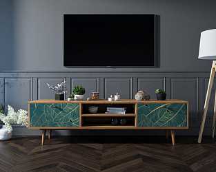 Тумба "Berber" под ТВ с нишей (41 принт)