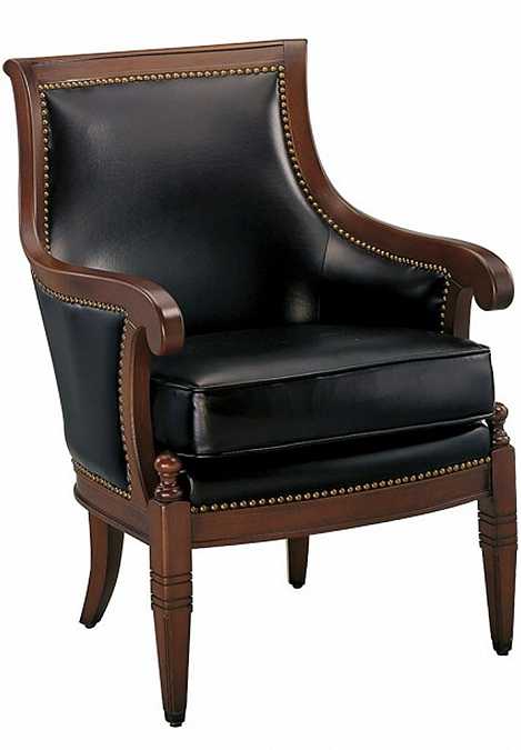 Кресло Cambridge, ткань / кожа