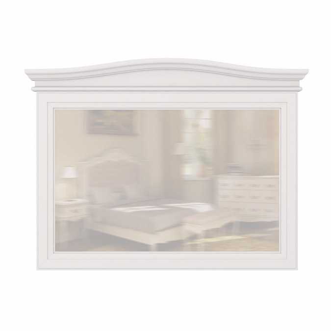 Зеркало настенное Majessa White широкое