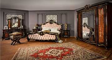 Спальня "Марселла" корень дуба 5-дв. шкаф