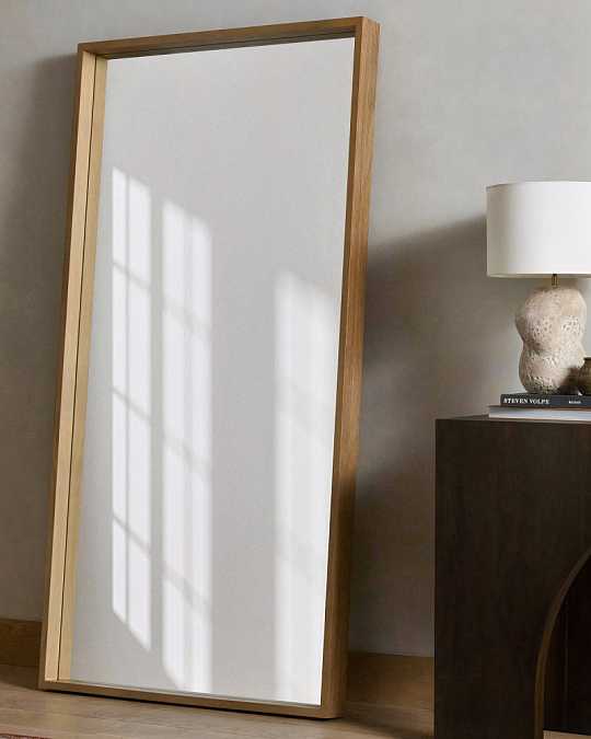 купить зеркало в раме из массива дуба "идрис"