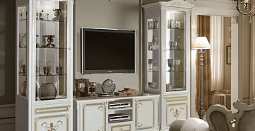 Стенка под ТВ Роза-Талия, бежевый