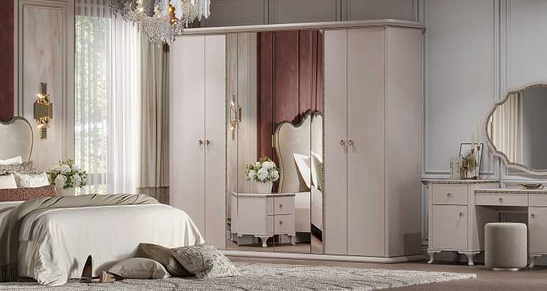 Спальный гарнитур "Лаура" 6 ст.