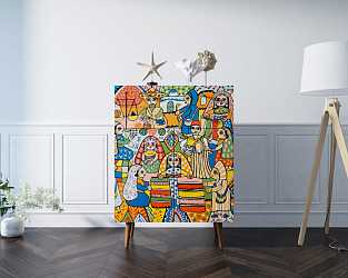 Комод "Berber" большой (1 принт)