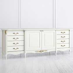 Комод широкий для гостиной Atelier gold