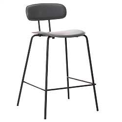 Стул полубарный Tokyo серый