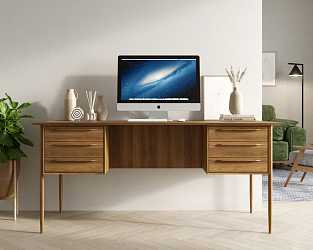 Рабочий стол Bruni с ящиками