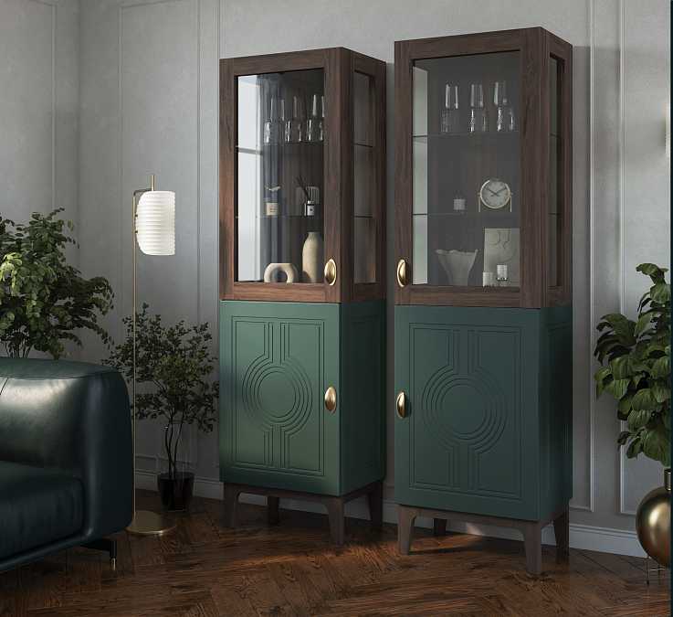 Витрина однодверная Калипсо