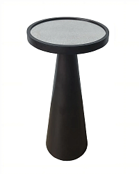 Черный приставной столик "Ридж"