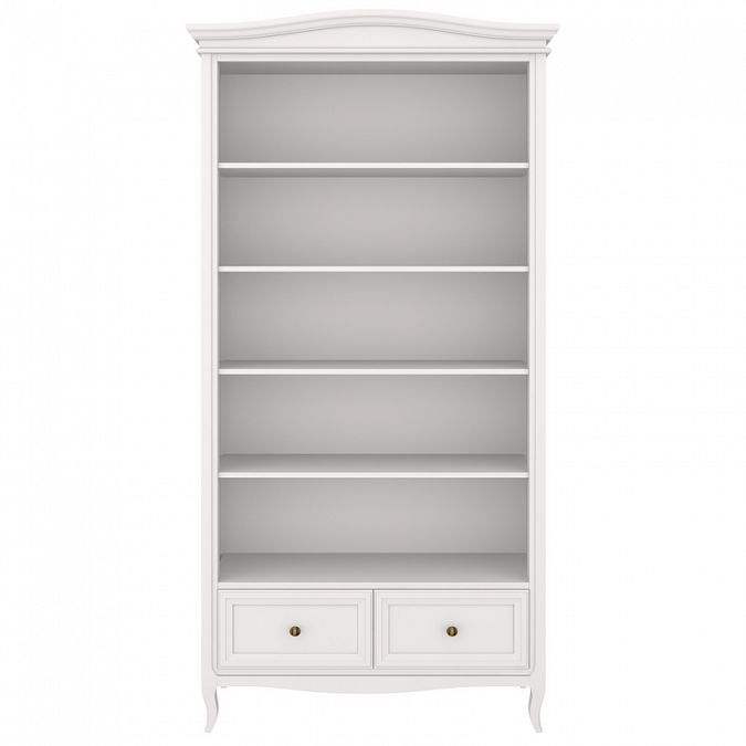 Стеллаж широкий Majessa White