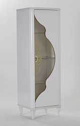 Витрина 1-дверная Legenda white