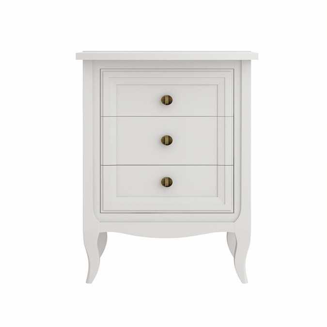 Тумба прикроватная Majessa White