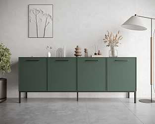 Комод с четырьмя дверками Nicole green