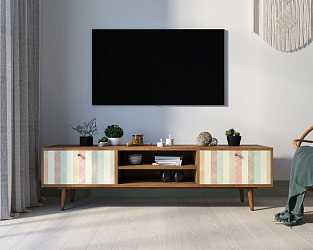 Тумба "Berber" под ТВ с нишей (45 принт)