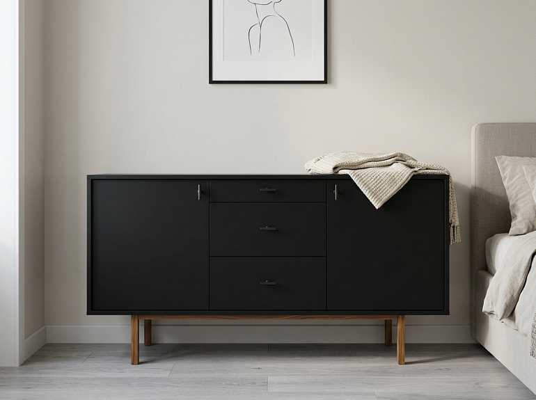 купить комод emerson black em08