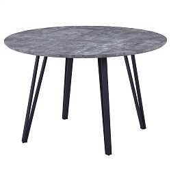Стол круглый Raymond серый