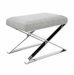 Серая банкетка "Роан"