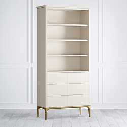 Стеллаж Primo gold узкий с 6 ящиками