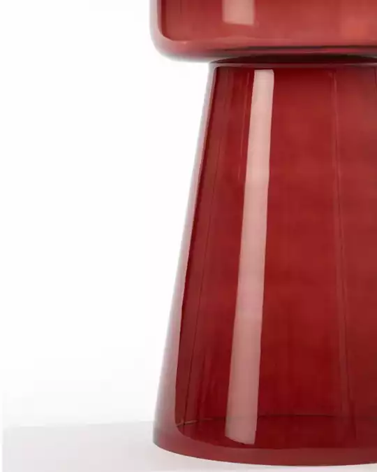 купить бордовый приставной столик "флумс" малый