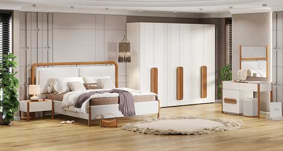 Кровать двуспальная "Линда" 180*200