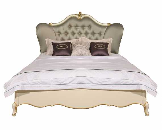 кровать с мягким изголовьем кападокия 180*200