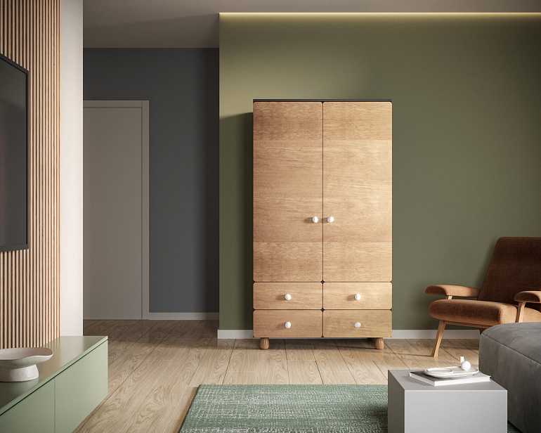 купить шкаф двухдверный с ящиками split