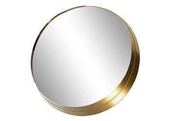 Зеркало в металлической раме
