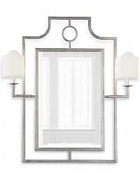 Зеркало с бра "Эван" (Silver)